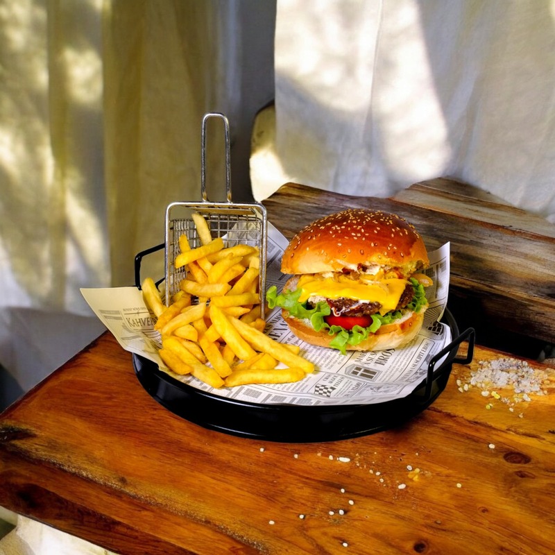 Kaşif Burger Menü Resmi